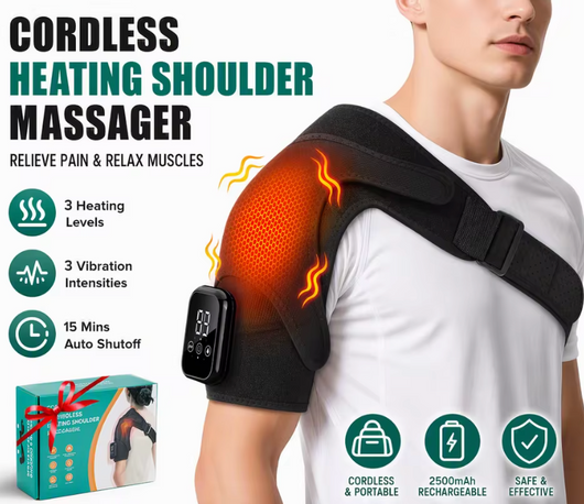 Vyrion Motion | 2-in-1 Heated Shoulder Massager