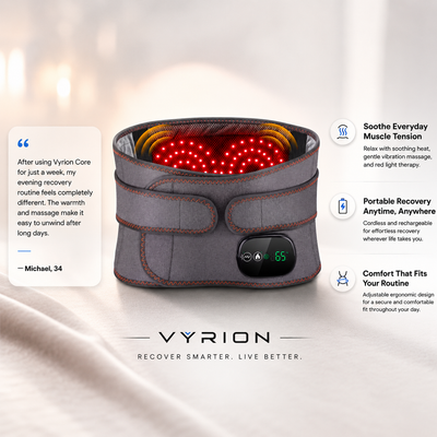 Vyrion Core | Smart Heat & Red Light Therapy Belt